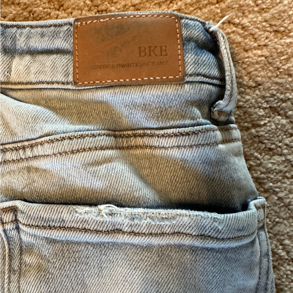 BKE Billie Light Blue Flare Jeans - Picture 5 of 7